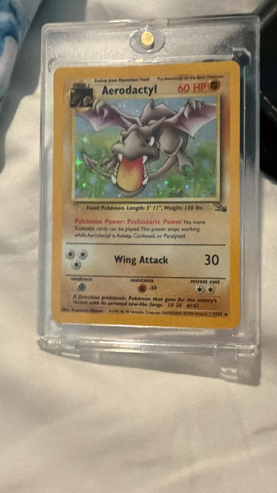 Japanese Start Deck 100 Battle Collection Antique Plume Fossil [Mirror-Holo] Pokémon card